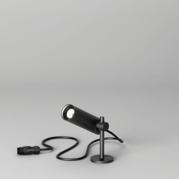 AQFORM DART LED 24V exterior upright 26594 bollard with LED spotlight