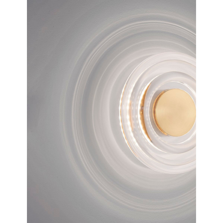 LUCES VARAS LE44366 round LED wall lamp for living room, hallway