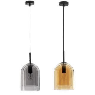 LUCES BONAO LE42639/42 E27 pendant lamp, shade available in 2 colors