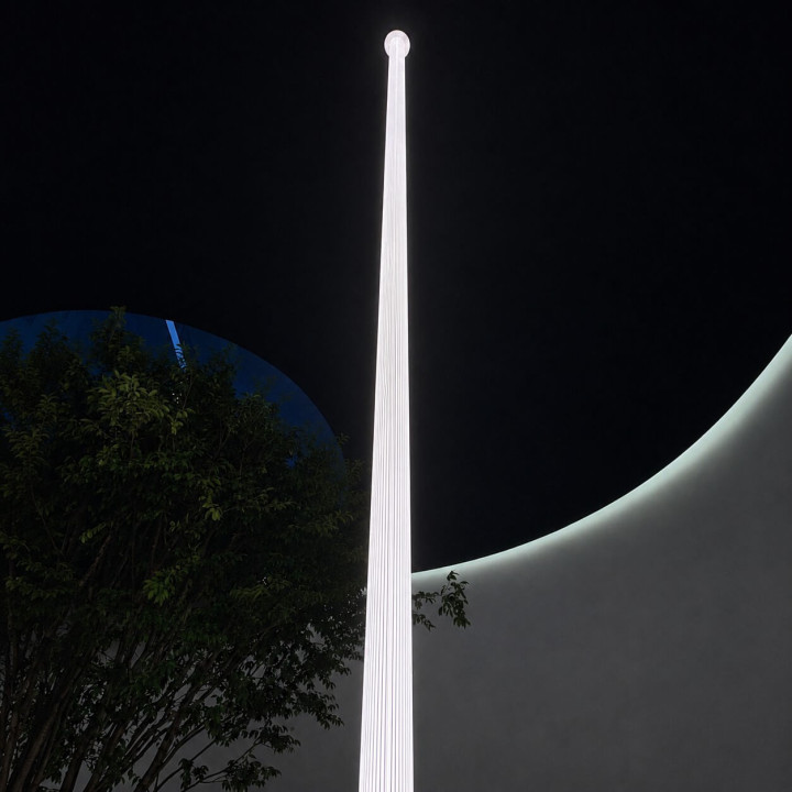 LUMEA Tube SL1093/4 pionowa lampa sufitowa rura 120cm LED 3000K, 4000K