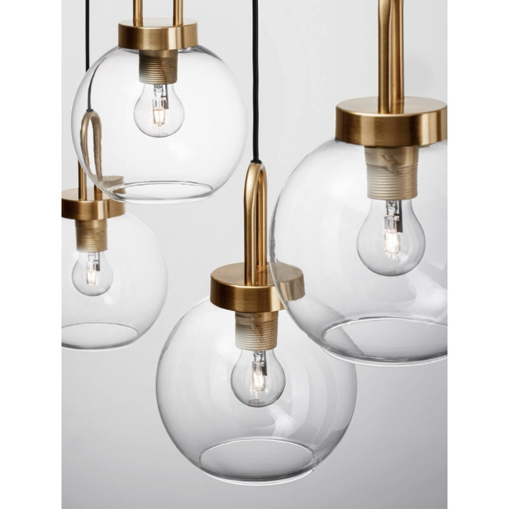 LUCES BANES LE42654 podłużna lampa wisząca 4xE27 nad st&oacute;ł i wyspę