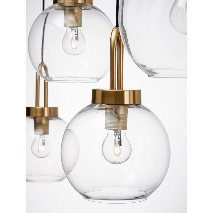 LUCES BANES LE42654 4xE27 pendant lamp for dining tables and islands