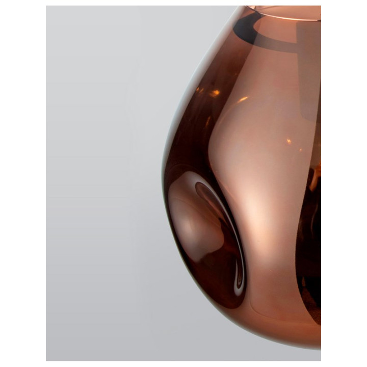 LUCES CARMEN LE41949/51/53 pendant lamp in chrome, gold, and copper