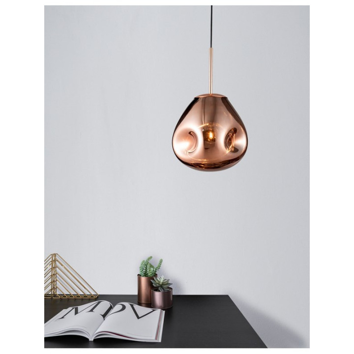 LUCES CARMEN LE41949/51/53 pendant lamp in chrome, gold, and copper