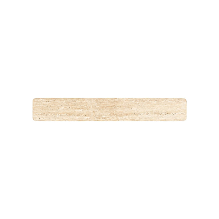 LUCES ALYSSA podłużny kinkiet 60cm LED 3000K naturalny, beżowy trawertyn