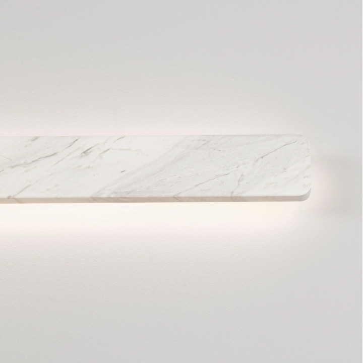 LUCES ALYSSA wall LED lamp 60cm 3000K white marble, black marble
