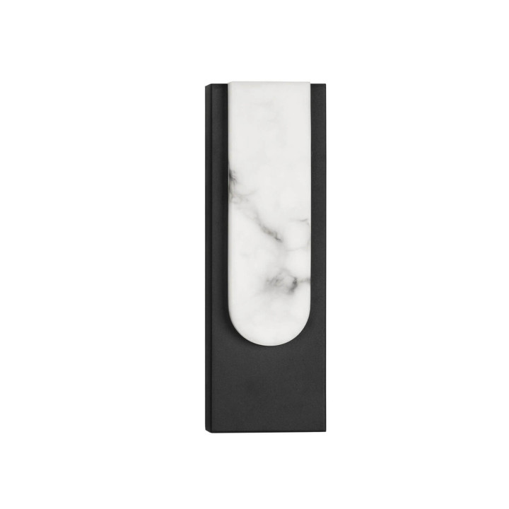 LUCES LESTER 13W Alabaster LED Wall Light gold, black 30cm, 3000K