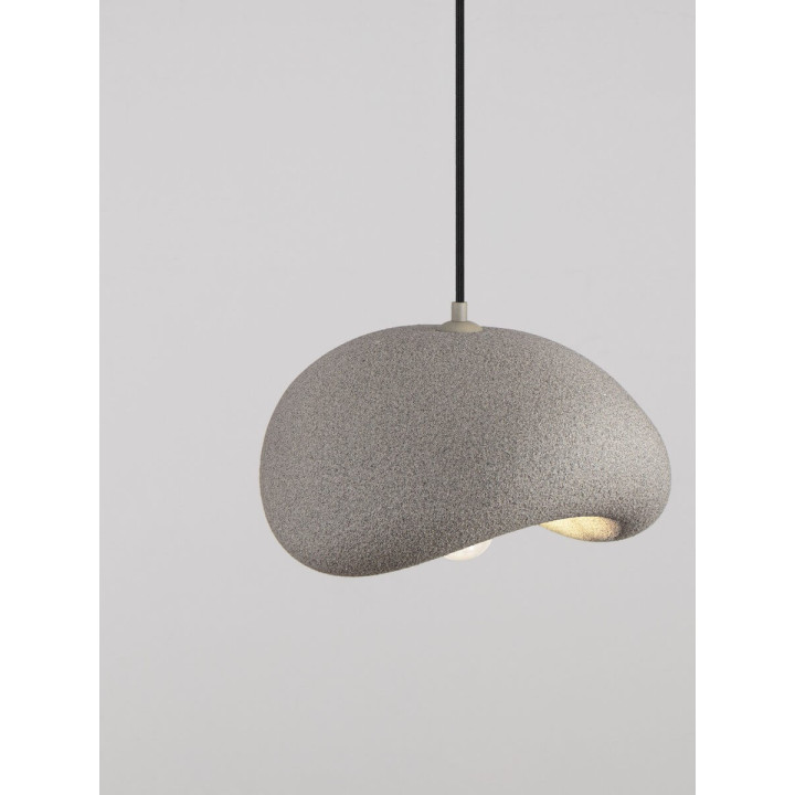 LUCES BAMBEL modern pendant lamp white, gray, terracota 1xE27