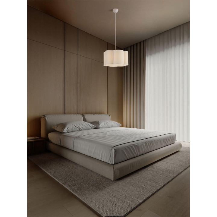LUCES BLOOSY lampa wisząca z inu i metalu 3 kolorach