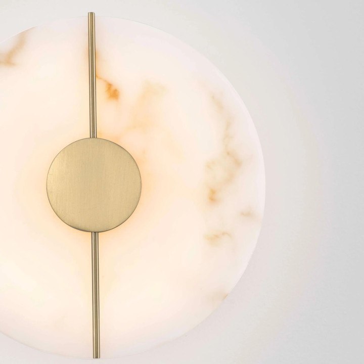 LUCES MAIRANA LE44619 LED marble wall lamp 3000K round