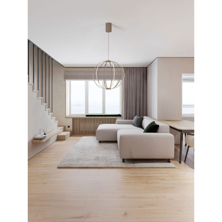 LUCES BREA LED pendant lamp, adjustable light color, beige