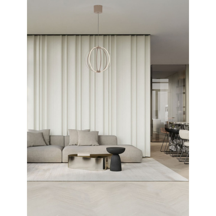 LUCES BREA LED pendant lamp, adjustable light color, beige