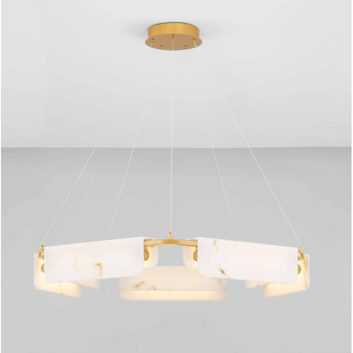 LUCES MAIRANA LE44616/7 lampa wisząca LED 3000K złota 2 rozmiary