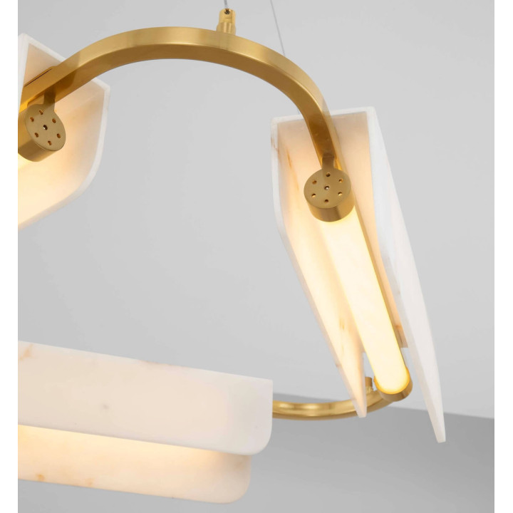 LUCES MAIRANA LE44616/7 lampa wisząca LED 3000K złota 2 rozmiary