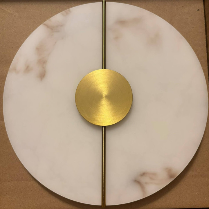LUCES MAIRANA LE44619 LED marble wall lamp 3000K round