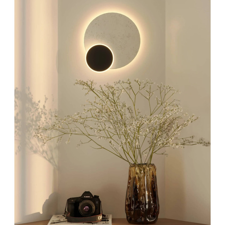 Maxlight Travertino W0394/5 kinkiet LED 2 rozmiary trawertyn + czarny