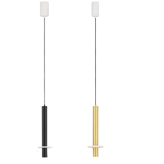 LUCES NOEMI 6W 3000K LED pendant lamp made of alabaster and metal