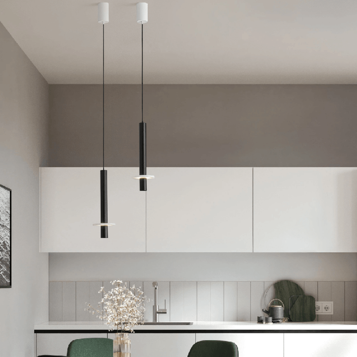 LUCES NOEMI 6W 3000K LED pendant lamp made of alabaster and metal