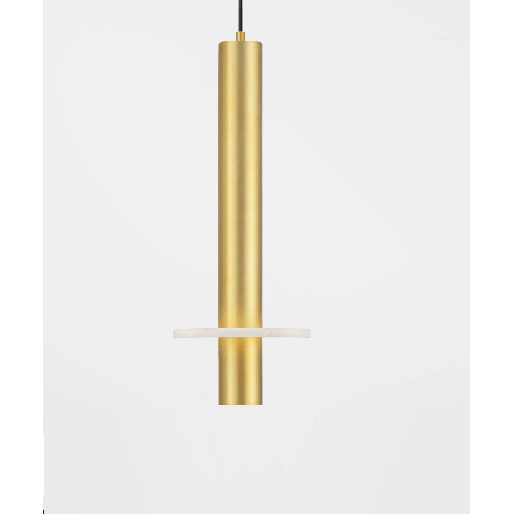 LUCES NOEMI 6W 3000K LED pendant lamp made of alabaster and metal