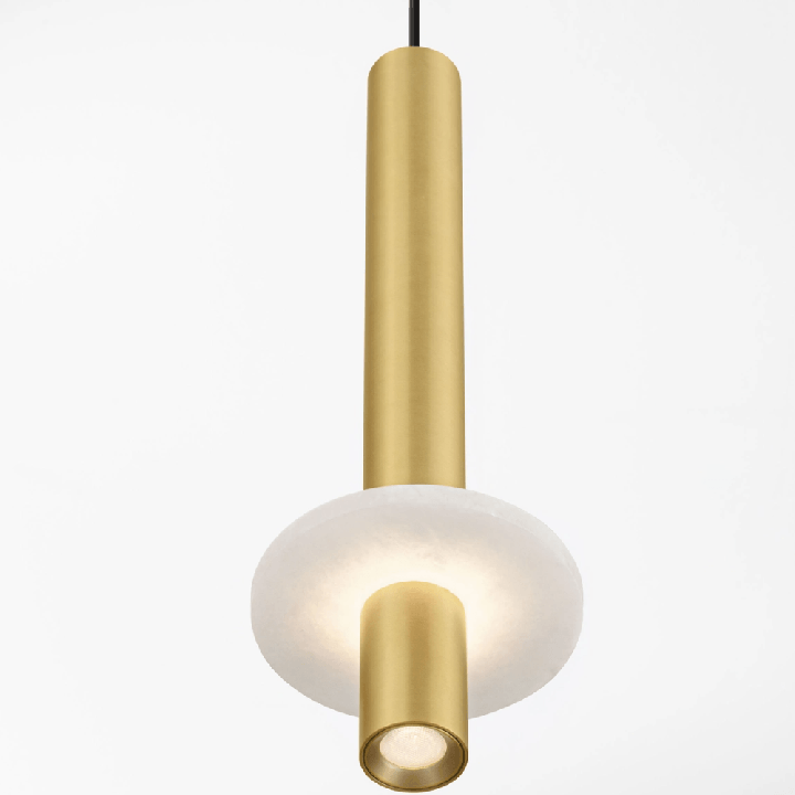 LUCES NOEMI 6W 3000K LED pendant lamp made of alabaster and metal