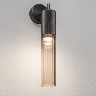 LUCES BRIELLE elegancki kinkiet LED 5W 3000K z ryflowanego szkła