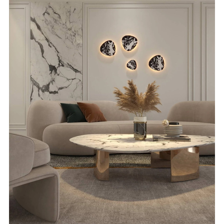 Maxlight Marbles W0389/90/1/2 kinkiet LED z marmuru