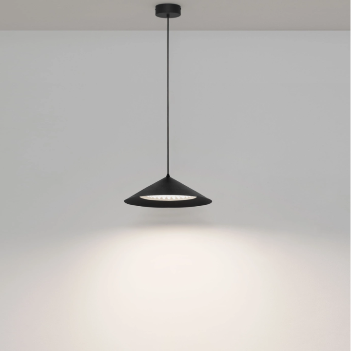LUCES DARIO 21W 3000K LED pendant lamp, conical shade, 3 colors