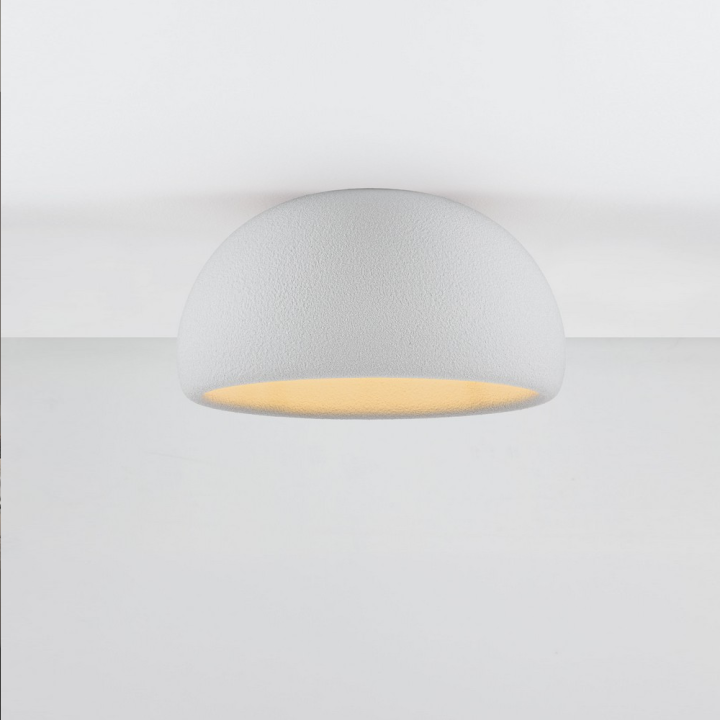 LUCES DAVO plafon sufitowy E27 12W 44/50cm biały, szary, terakota