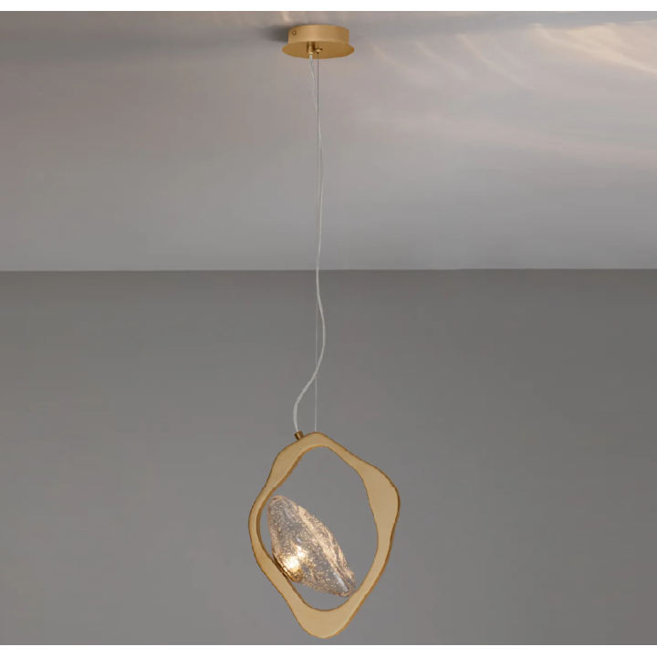 LUCES DENISE 4W in gold with clear glass