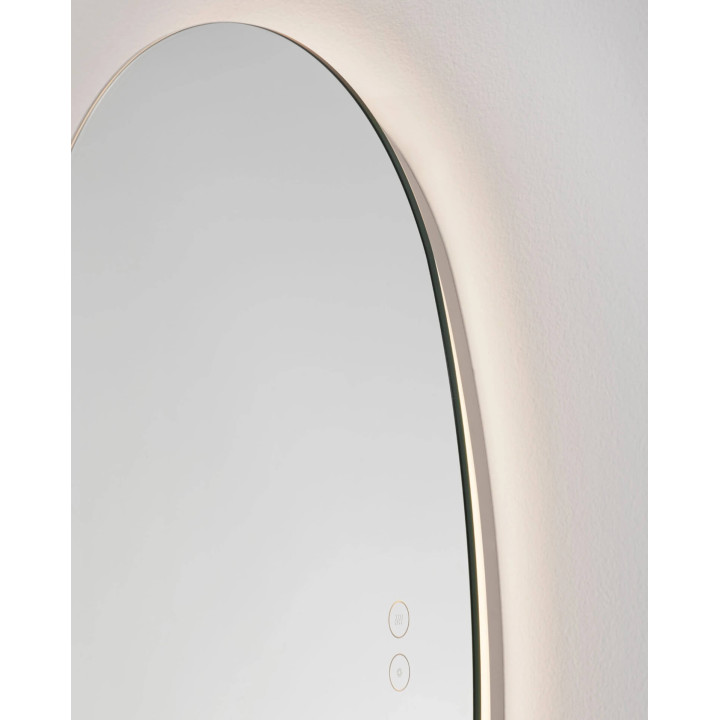LUCES LORIN designer mirror with LED backlighting 3000K IP44