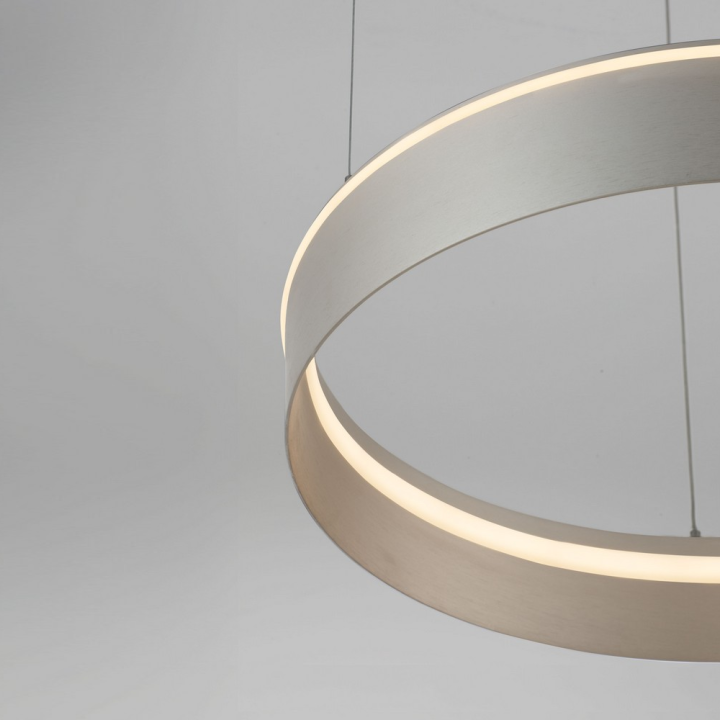 LUCES OLIVIA lampa wisząca LED 40-80cm beż brąz szary CCT 2700K-4000K