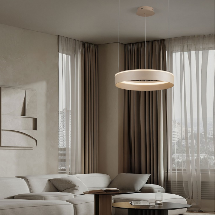 LUCES OLIVIA LED pendant light 40&ndash;80 cm, 3 colors, CCT 2700K&ndash;4000K