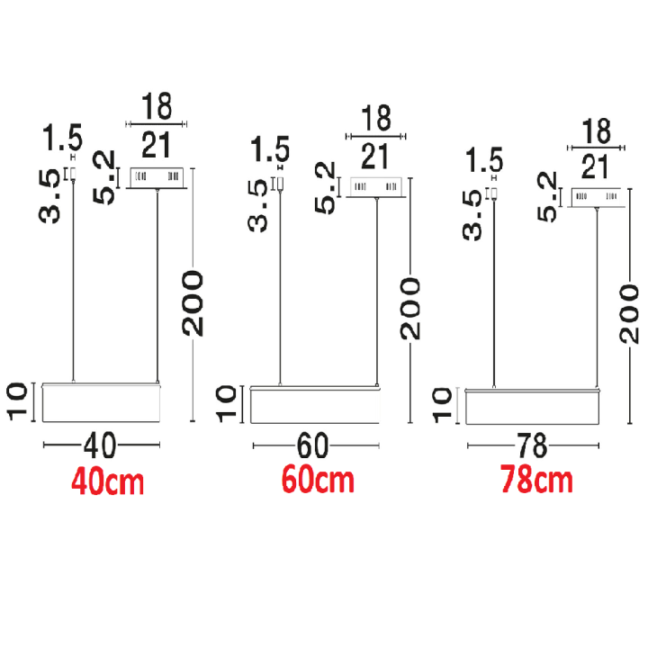 LUCES OLIVIA lampa wisząca LED 40-80cm beż brąz szary CCT 2700K-4000K