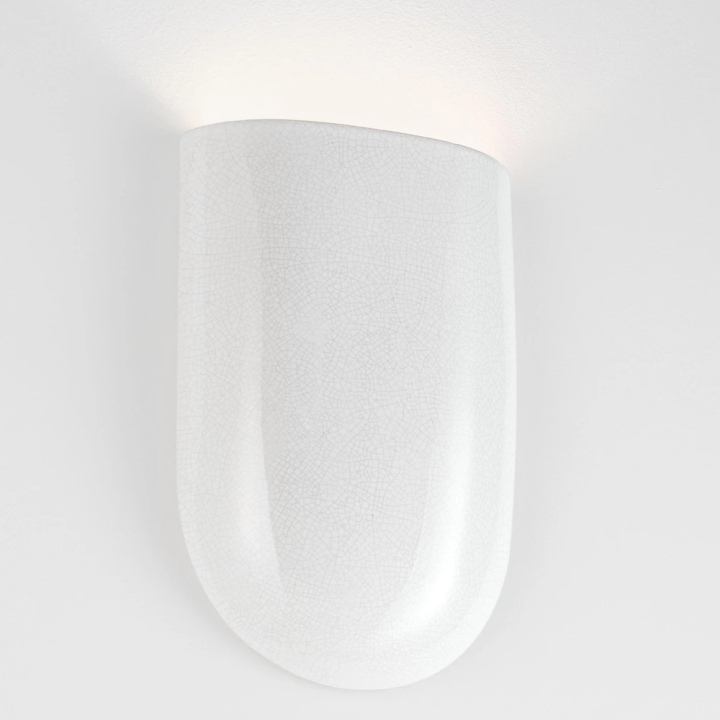 LUCES PAZO ceramic wall lamps &ndash; elegant, sculptural fixtures.