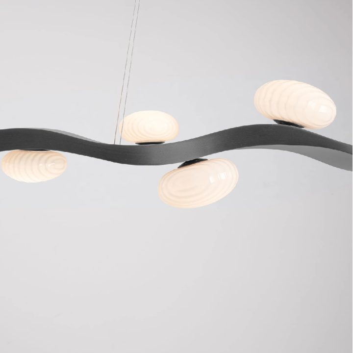 LUCES SEVERO lampa wisząca LED 125 cm 3000K idealne nad st&oacute;ł i wyspę