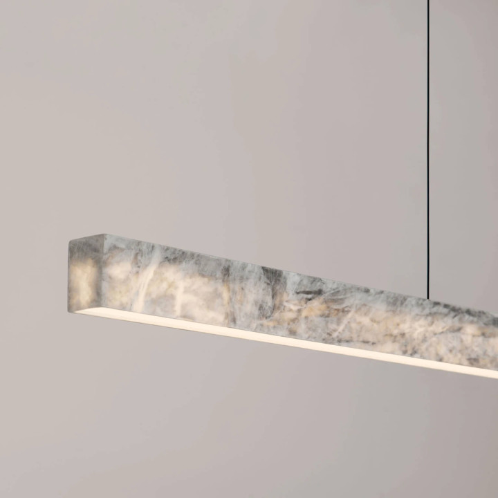 Luces Alhendi LE45794 Natural Marble LED Pendant Light | Salon LED