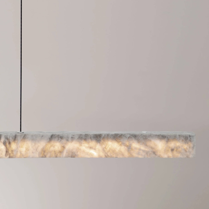 Luces Alhendi LE45794 Natural Marble LED Pendant Light | Salon LED