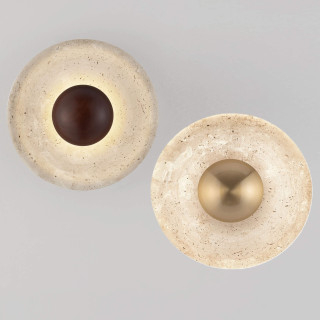 LUCES FREGEN LE46042/3 LED wall lamp 4W 3000K travertine, gold, bronze
