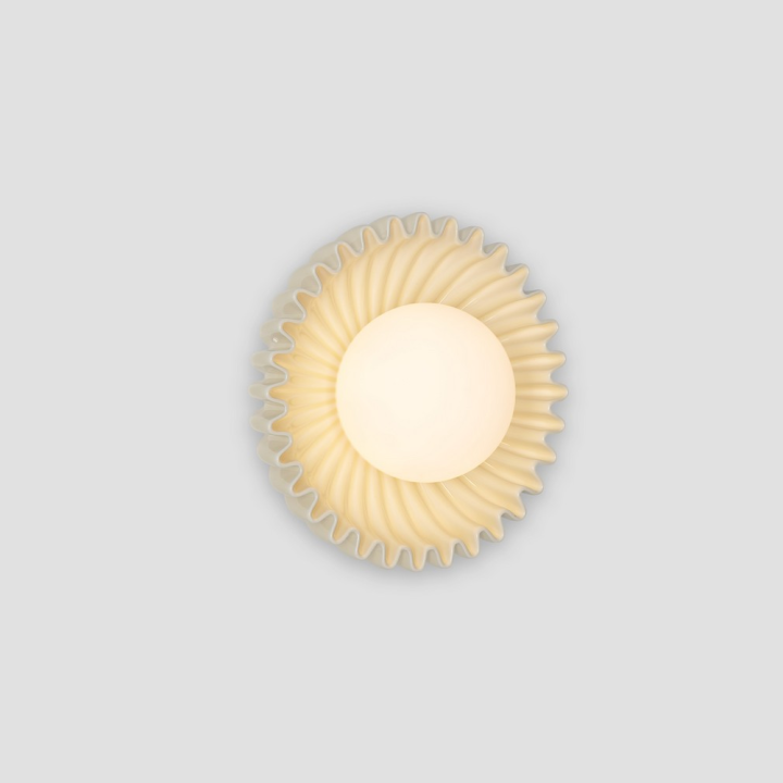 LUCES ALMENDA LE45269 ceramic and glass wall lamp, 4 colors