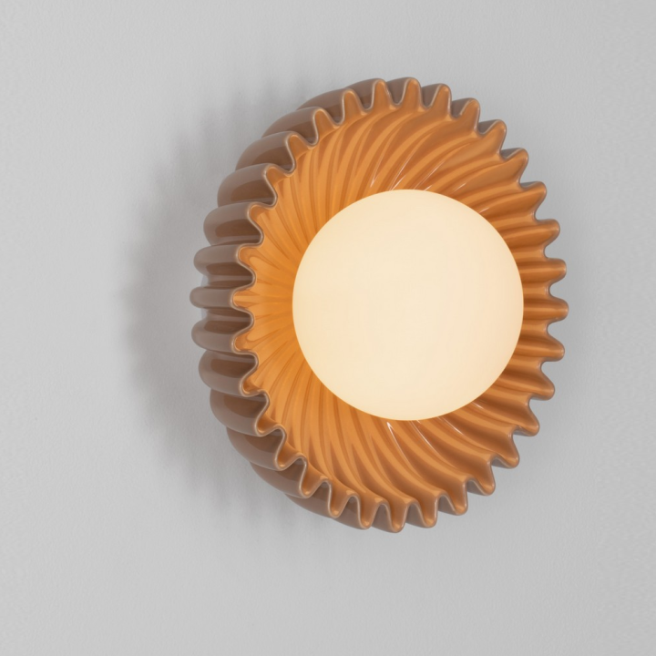 LUCES ALMENDA LE45269 ceramic and glass wall lamp, 4 colors