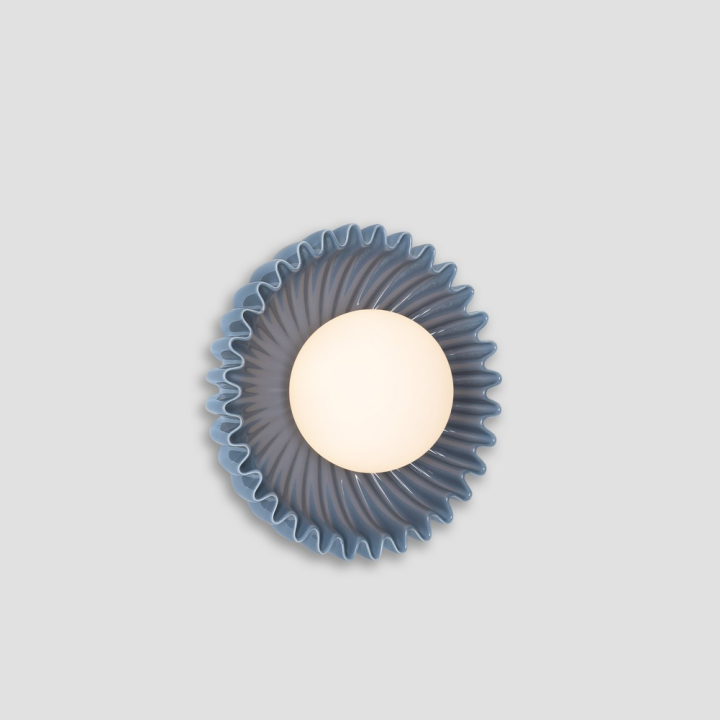 LUCES ALMENDA LE45269 ceramic and glass wall lamp, 4 colors