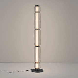 LUCES ALQUERI LE45810 lampa podłogowa LED 23W 123cm eleganckie szkło