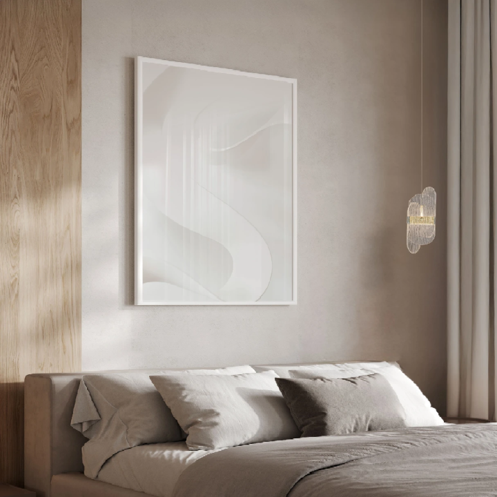 LUCES BOSSOST LE45952/3 złota lampa wisząca LED 9W teksturowane szkło