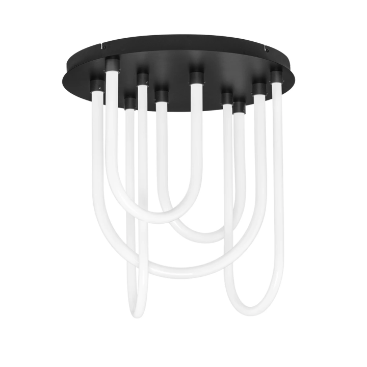 LUCES TABERNAS LE46152 lampa sufitowa LED 55W 3000K 5 świecących pętli