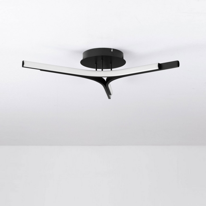 LUCES UJUE LE46226 modern black 29W LED ceiling light 3000K