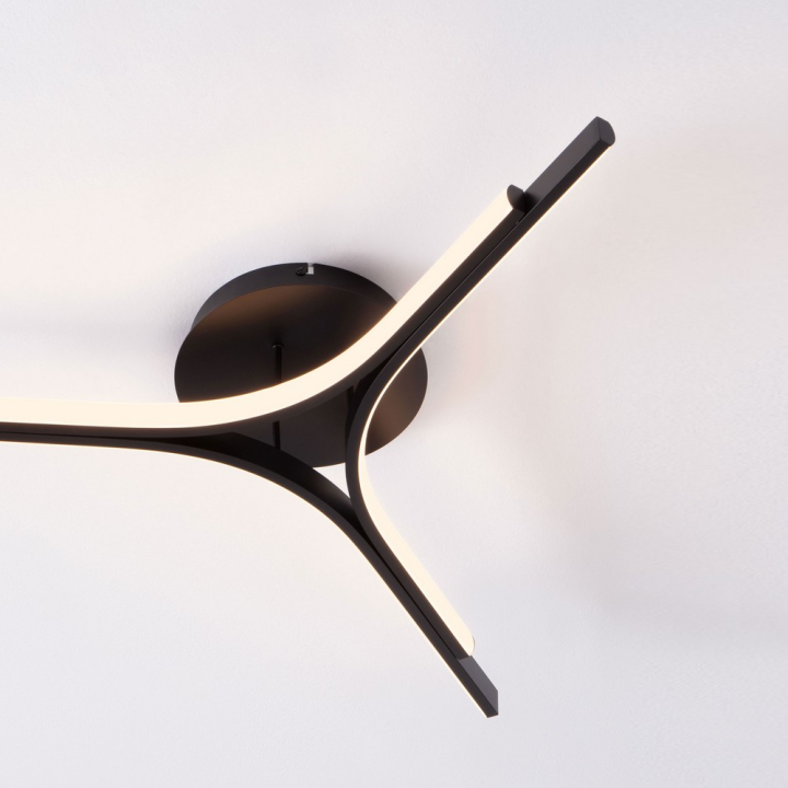 LUCES UJUE LE46226 modern black 29W LED ceiling light 3000K