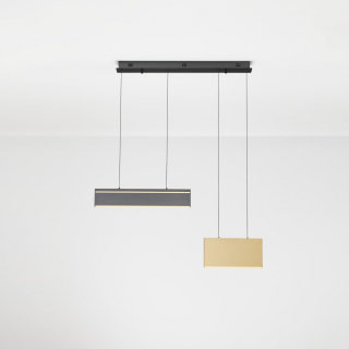 LUCES ARANDA LE45829 w kolorze szczotkowanego złota i czerni LED 7W