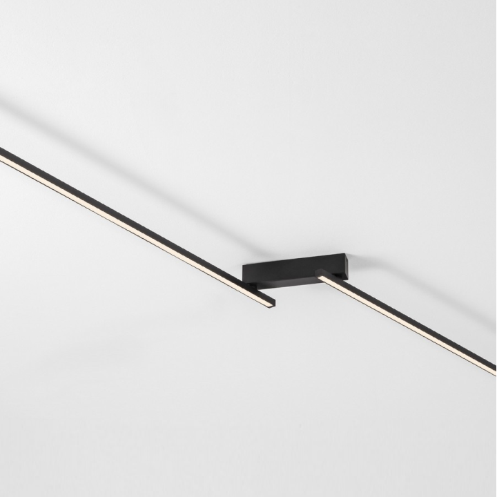 LUCES FORNA LE46040/1 regulowana lampa sufitowa LED 3000K biała czarna