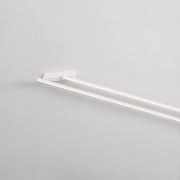 LUCES FORNA LE46040/1 adjustable LED ceiling light, 3000K, white/black