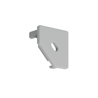 Cover cap PCV 45-ALU with hole